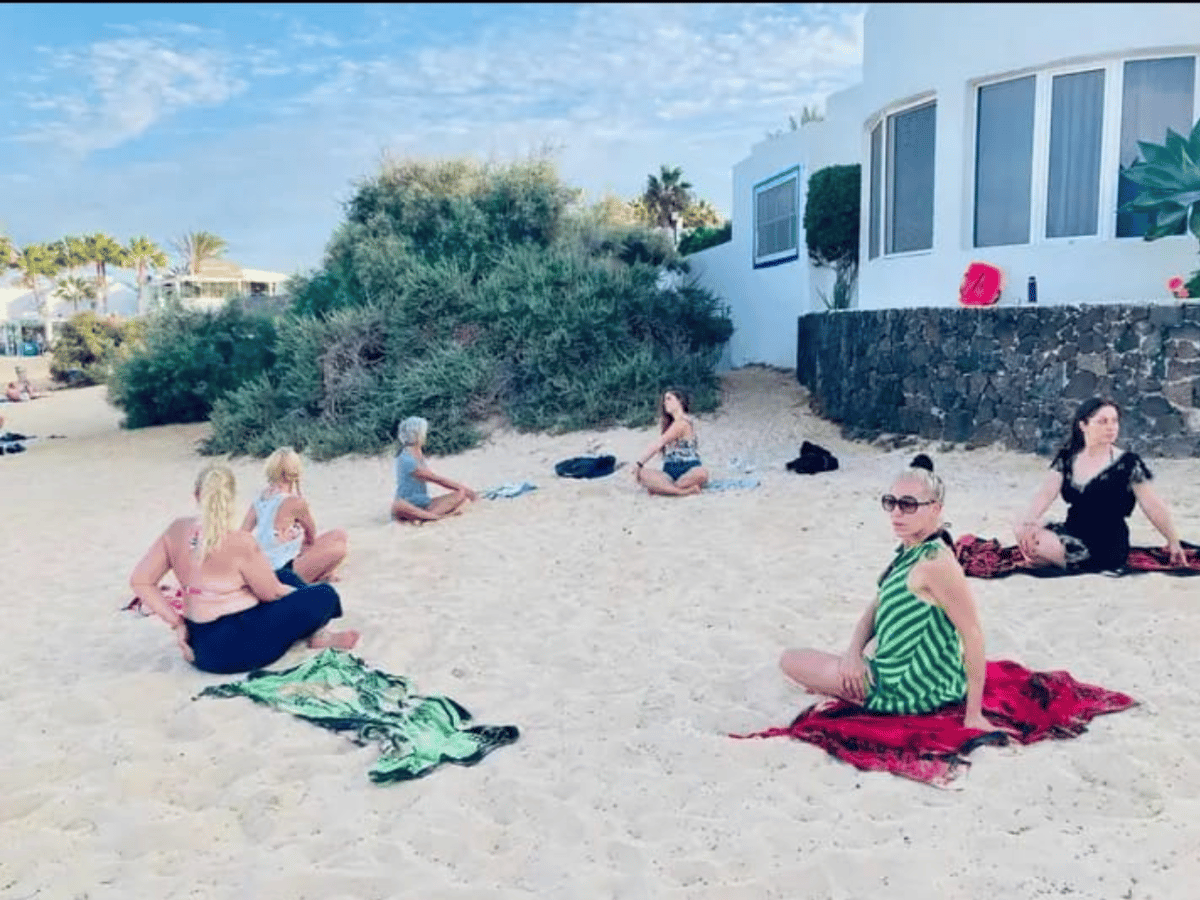 Beach Yoga, Corralejo, Fuerteventura 2